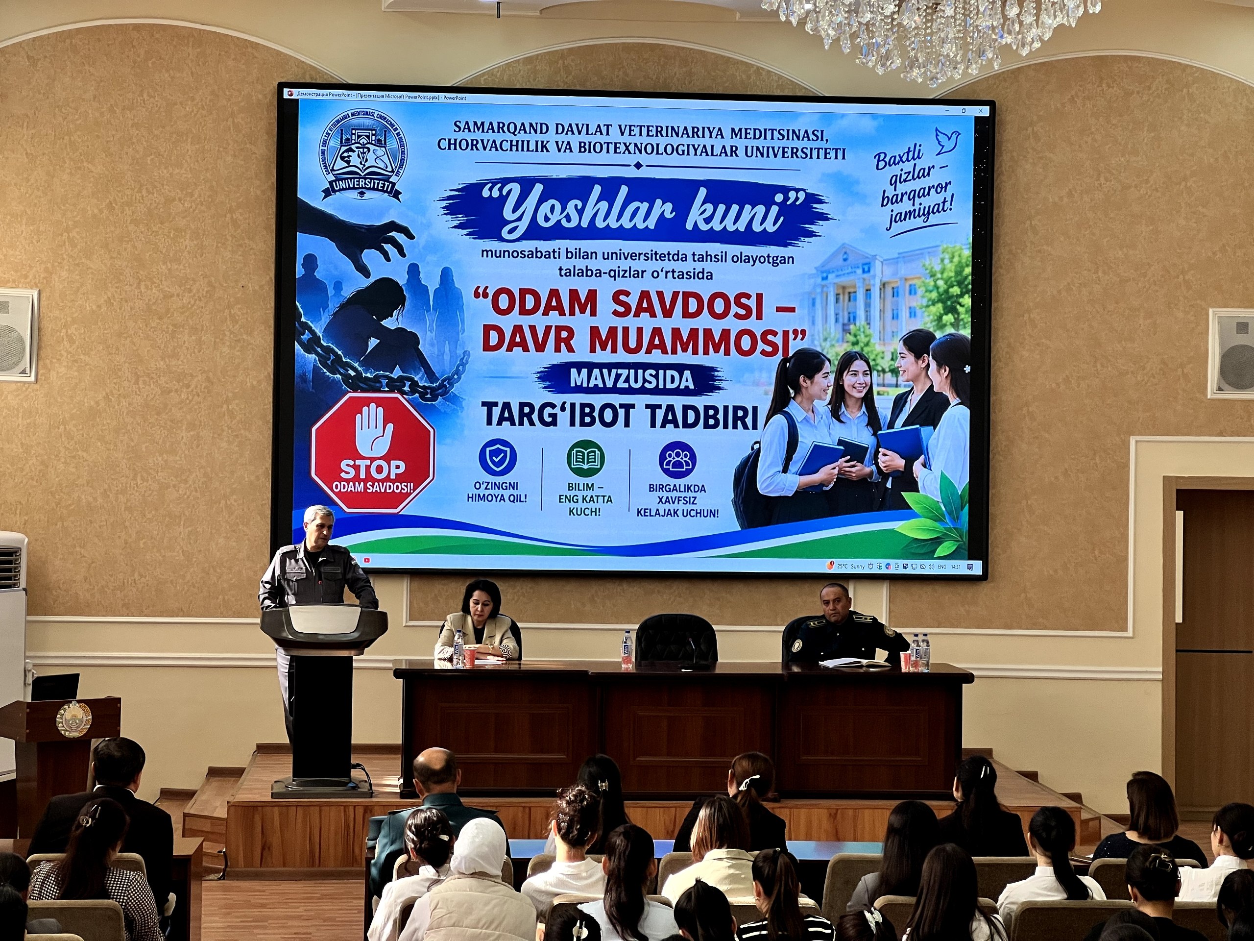 “Odam savdosi — davr muammosi” mavzusida davra suhbati o‘tkazildi