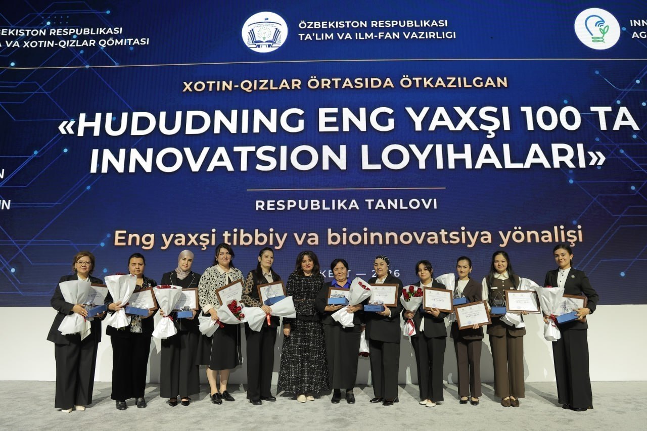  SAMDVMCHBU VAKILLARI — RESPUBLIKADAGI 100 TA ENG YAXSHI INNOVATSION LOYIHA SAFIDA!